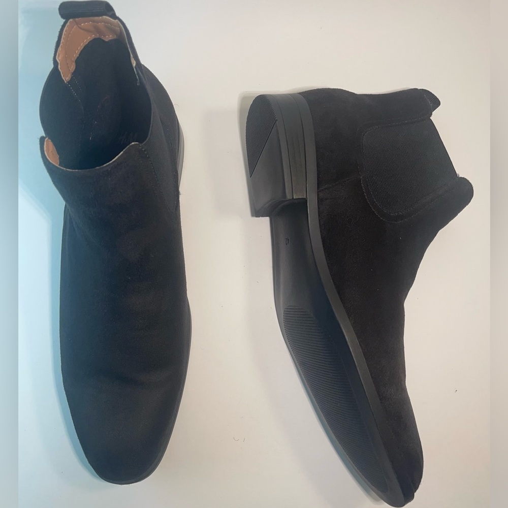 H&M black suede Chelsea boots size 42 men’s